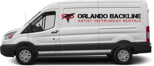 CARTAGE & TRANSPORT-Backline Instrument Rentals Orlando Florida